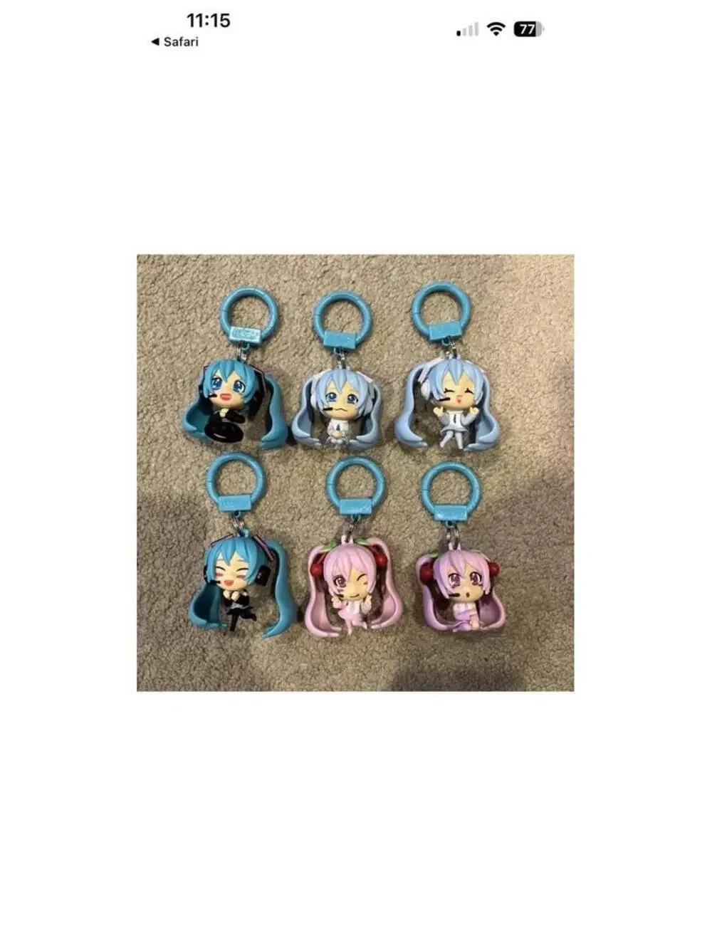 Hatsune Miku Backpack Hangers Series 2 Happy Snow Miku Blind Box Sealed